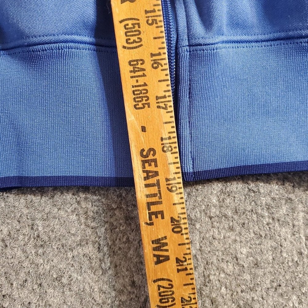 NIKE Retro N98 Track Jacket Blue White Stripe 370397 Womens Size L  National 98 - Picture 12 of 13